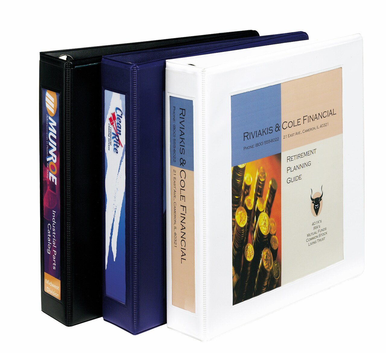 Avery Heavy-Duty Framed View 3-Ring Binder, 1.5" One Touch EZD Rings, 1 White Binder (68060)